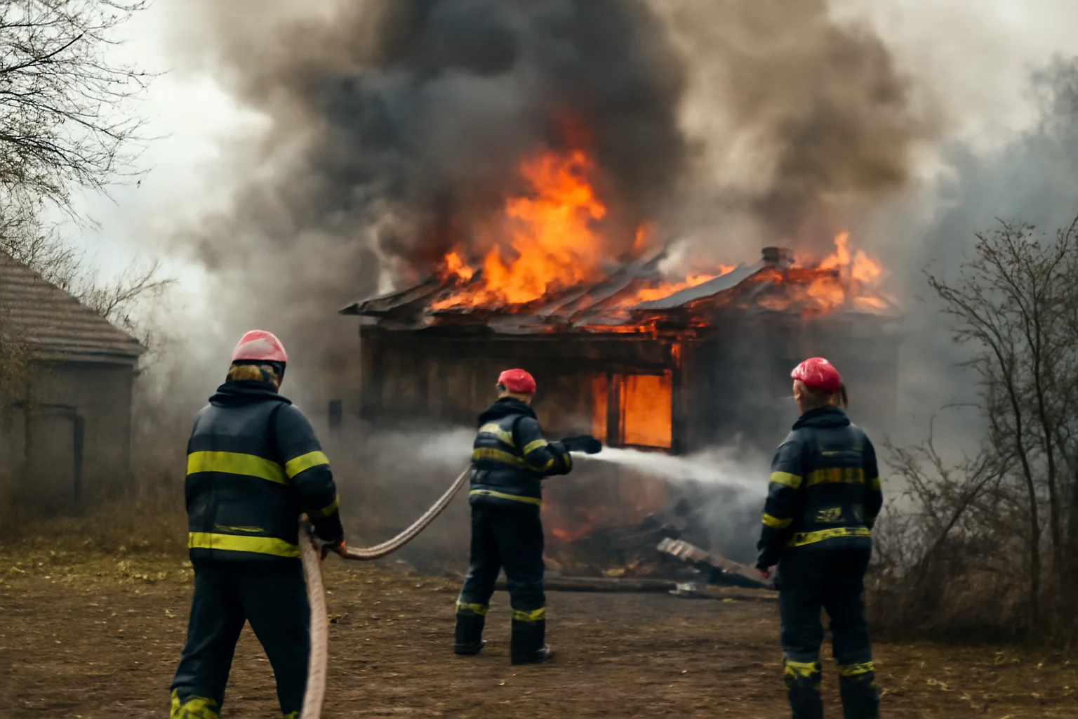 Bărbat de 85 de ani găsit carbonizat după un incendiu într-o locuință din Șiria, județul Arad