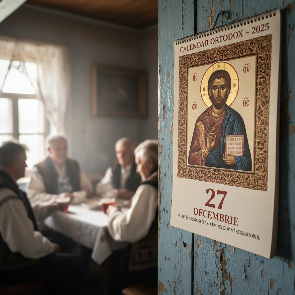 Calendar ortodox – 2025-12-27