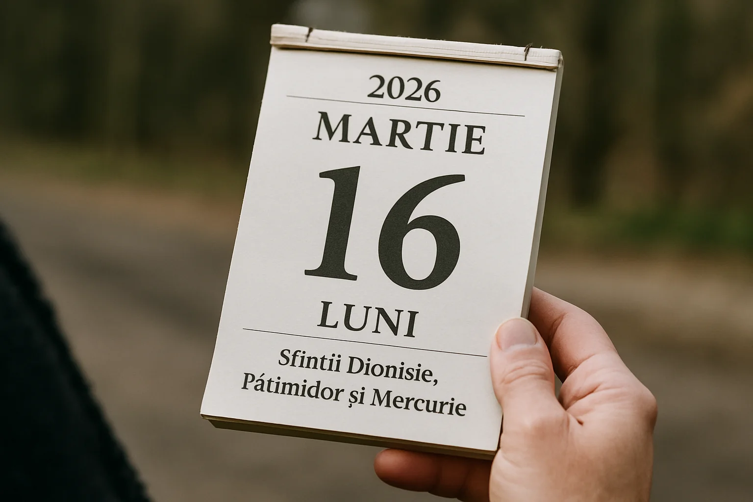 Calendar ortodox – 2026-03-16