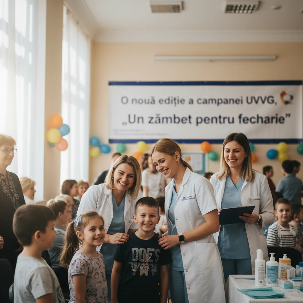 Campania UVVG revine cu inițiativa Zâmbete pentru toți pentru o nouă ediție