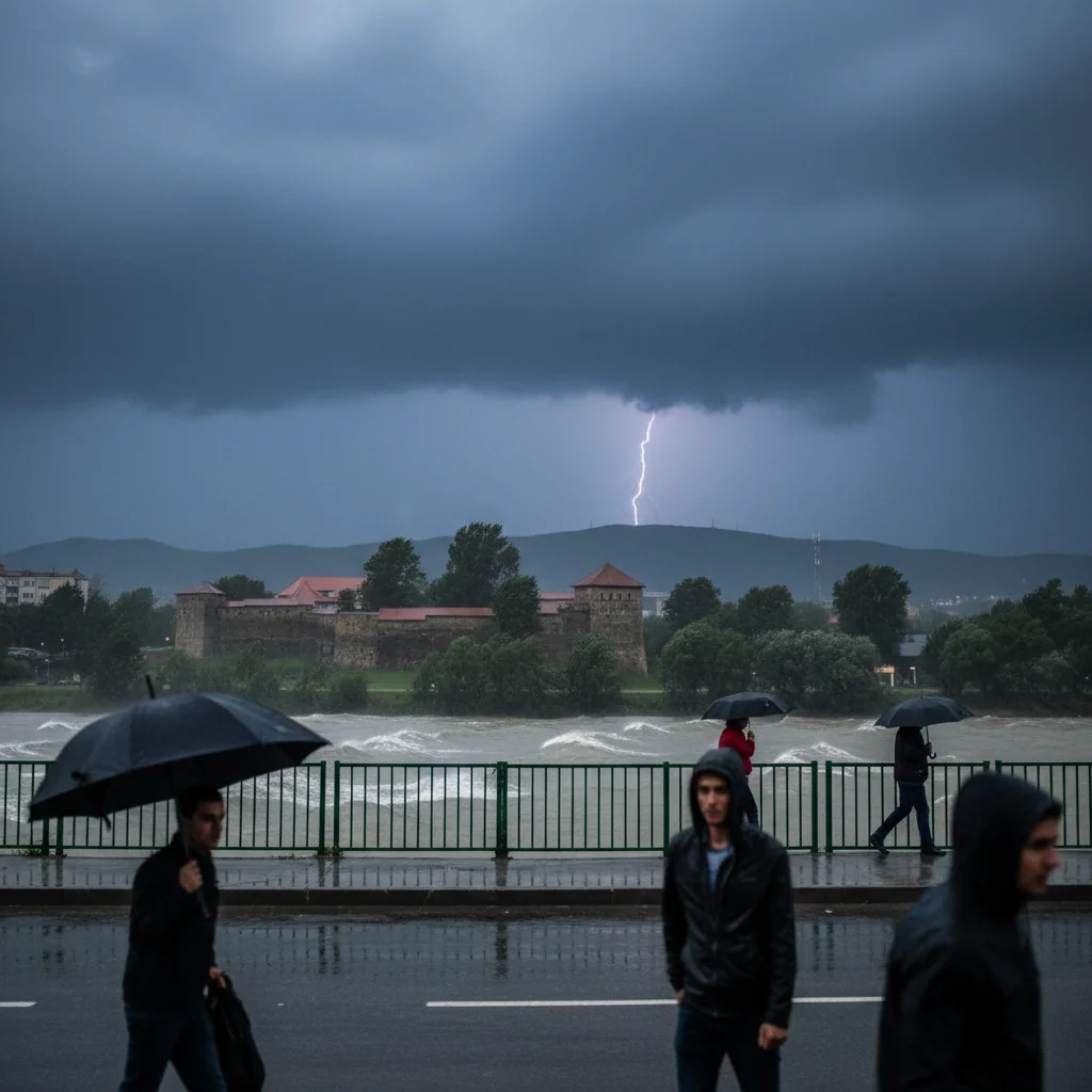 Cod galben de vreme severă la Arad pe 8 ianuarie 2026