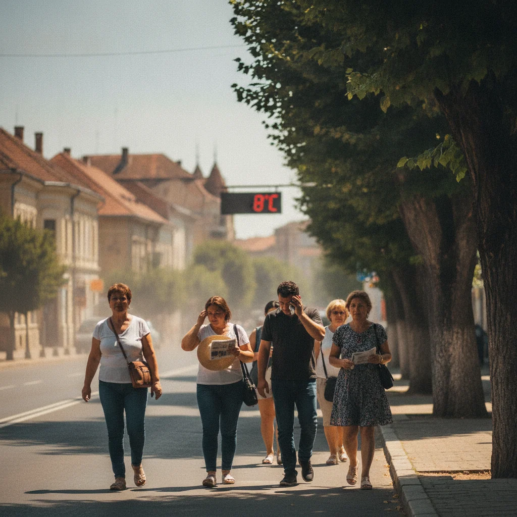 Cod roșu de caniculă prelungit, temperaturi până la 41°C