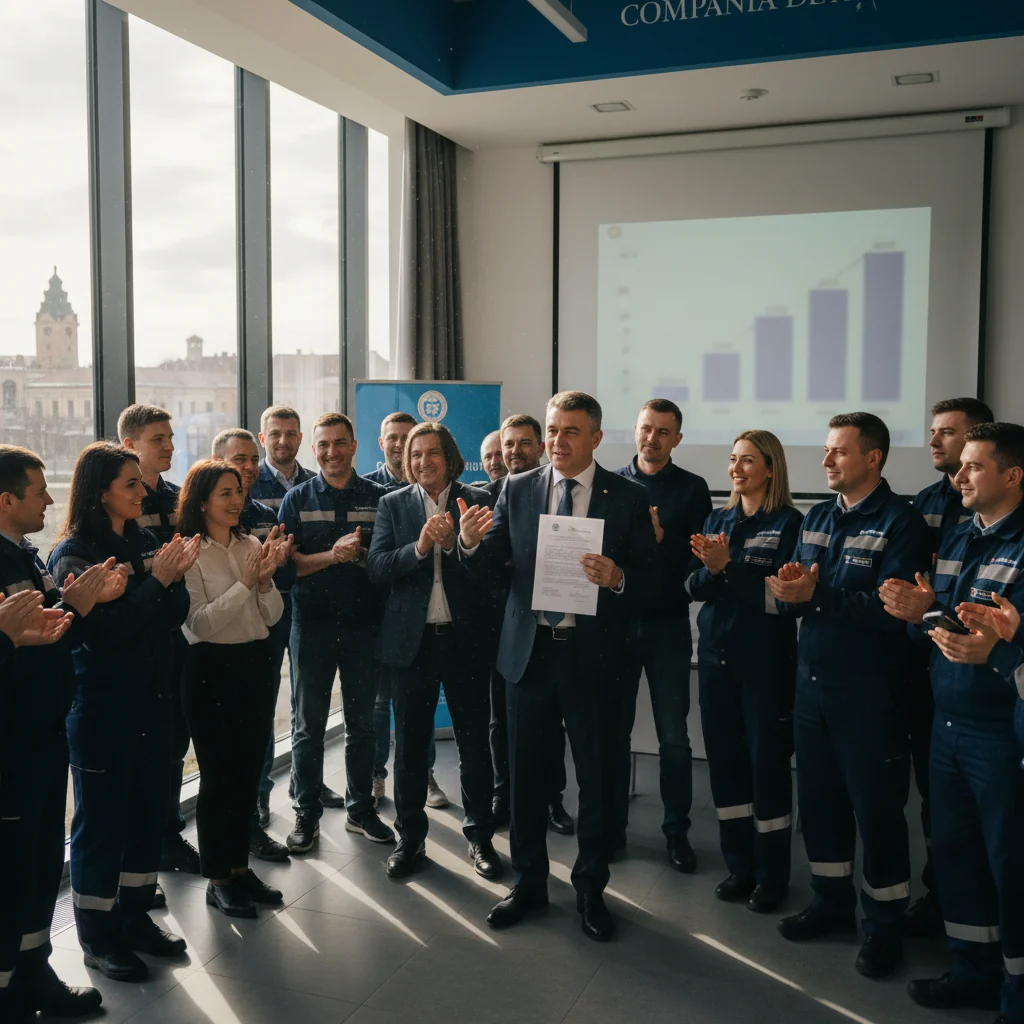 Creșteri salariale pentru angajații Companiei de Apă Arad