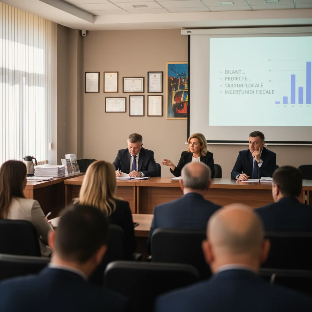 cursuri și programe pentru firme, târguri locale în dificultate și provocări fiscale pentru mediul de afaceri