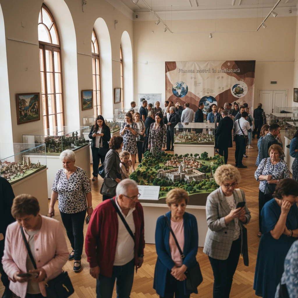 Expoziția „Planeta noastră în miniatură” se deschide la Arad, la Muzeul de Științe ale Naturii