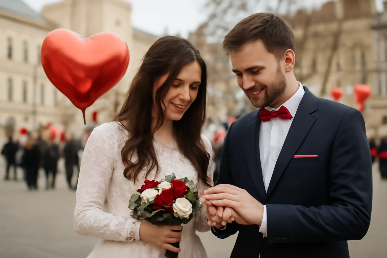 „Fii îndrăgostit de Arad!”: eveniment de Valentine’s Day cu „căsătorii de o zi” în centrul municipiului