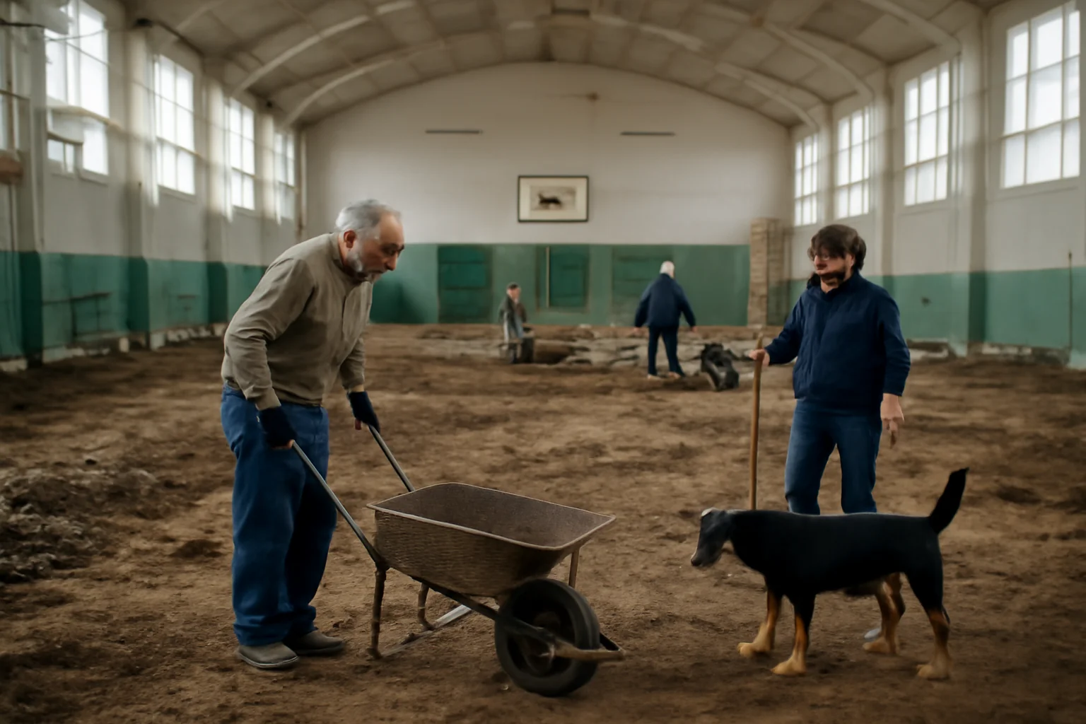 Încep lucrările de reabilitare la sala de sport a Colegiului Pedagogic
