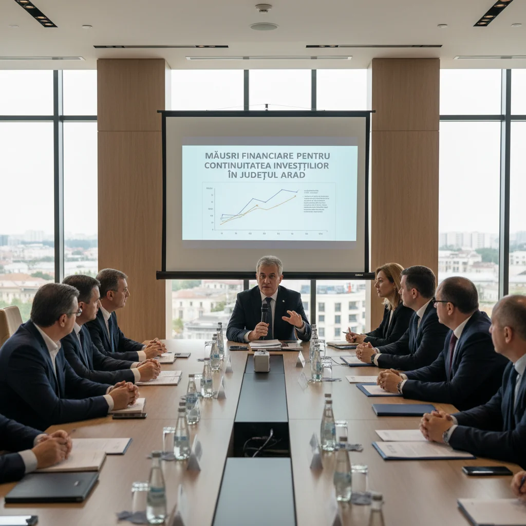 Măsuri financiare aprobate la Arad pentru menținerea investițiilor județene