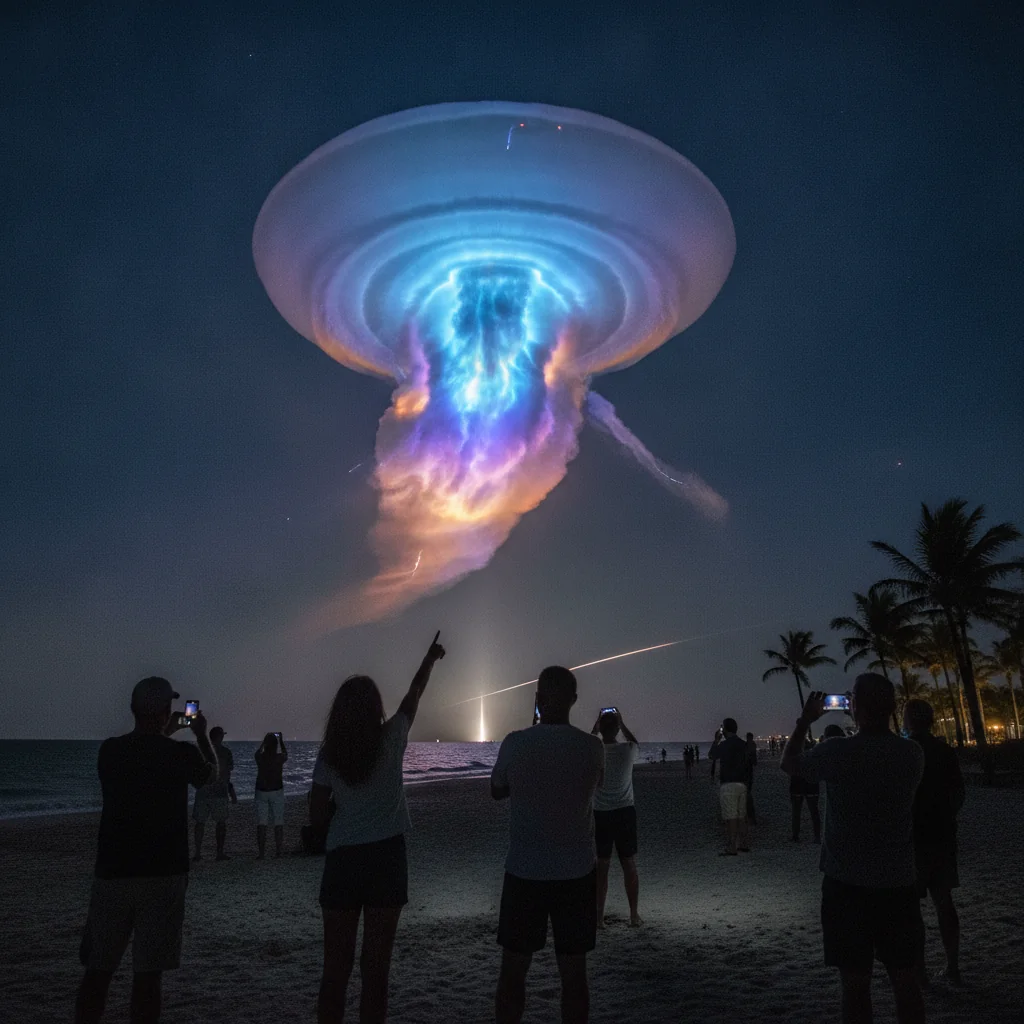 Fenomenul meduzei cosmice din Florida: Explicații și contextul misiunilor SpaceX