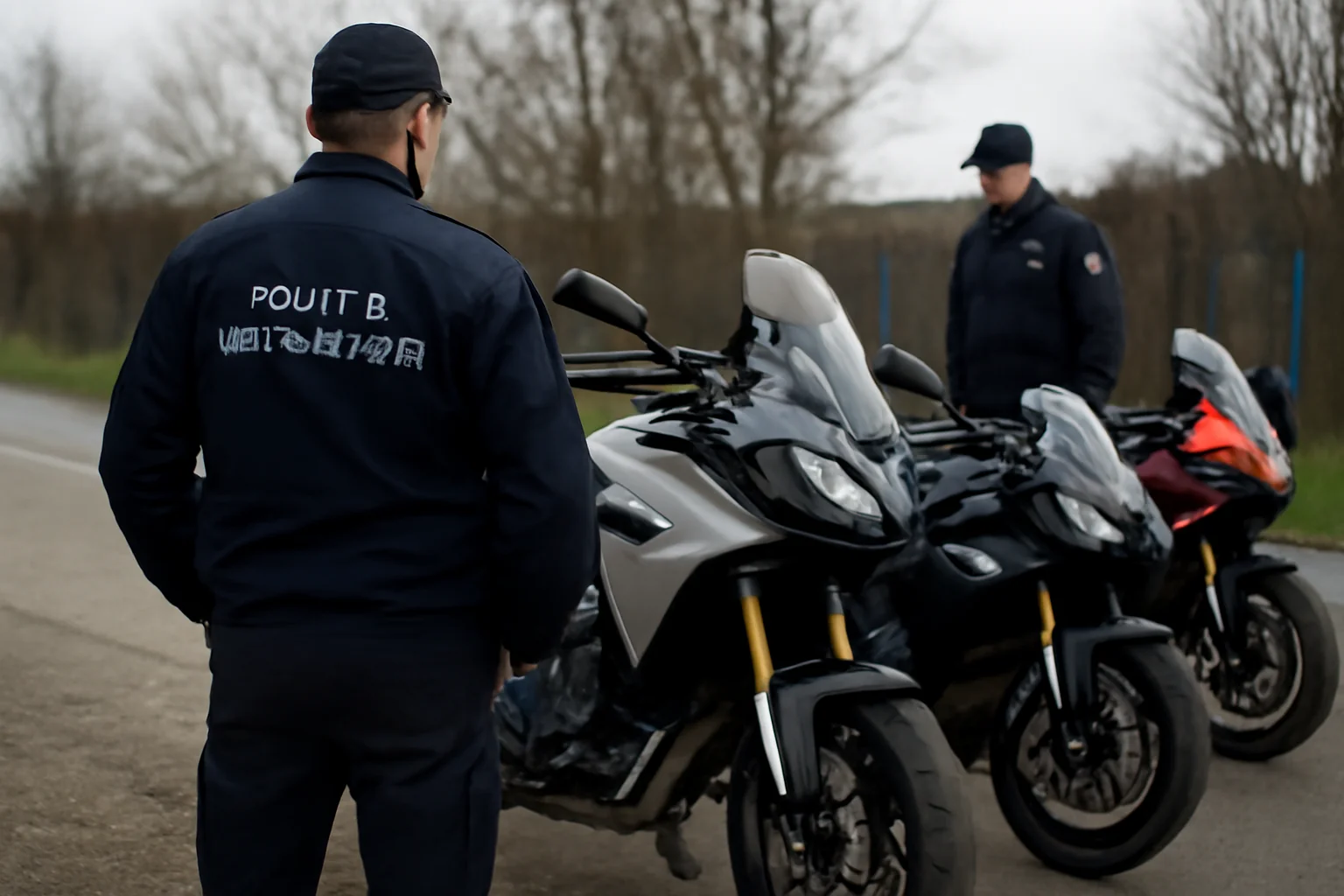 Motociclete de 30.000 de euro căutate în Cehia, depistate pe autostrada A1 de Poliția de Frontieră Arad