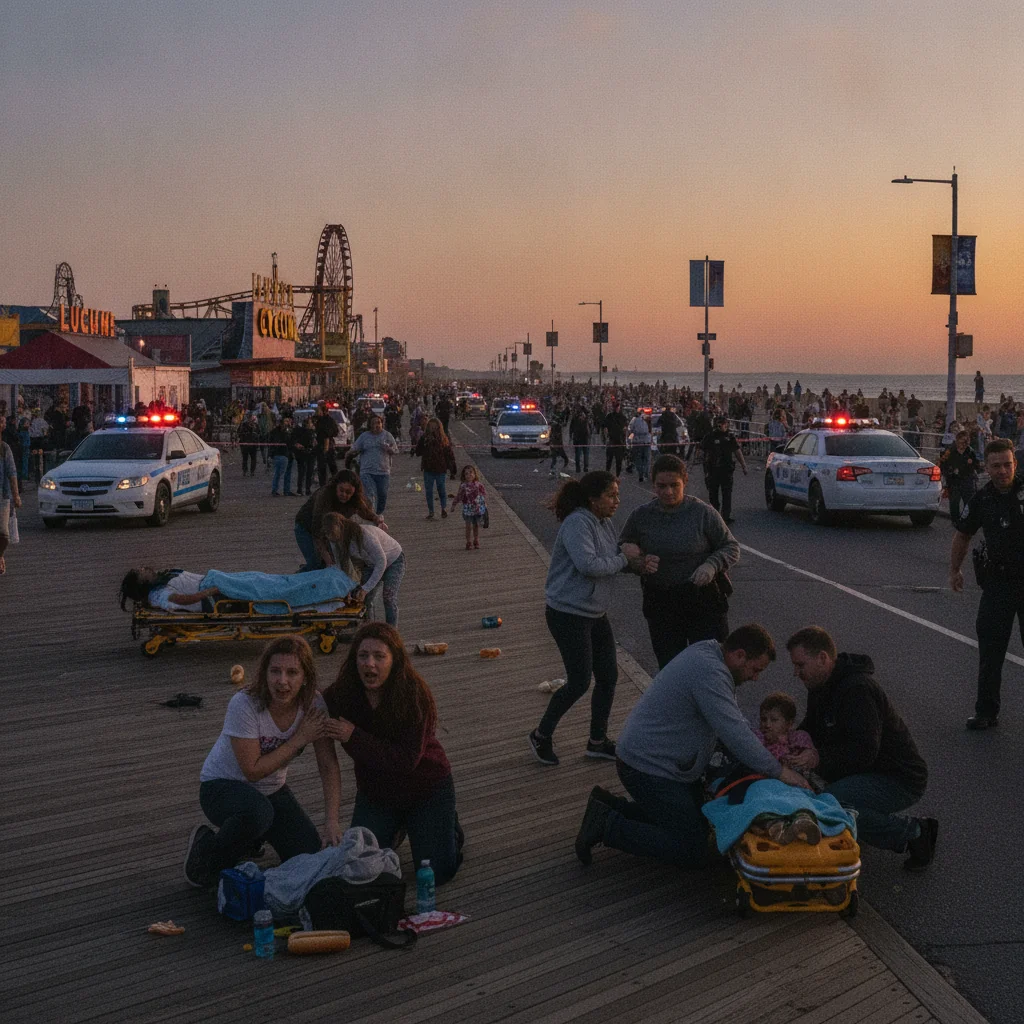 Opt răniți, inclusiv copii, într-un atac armat în New York