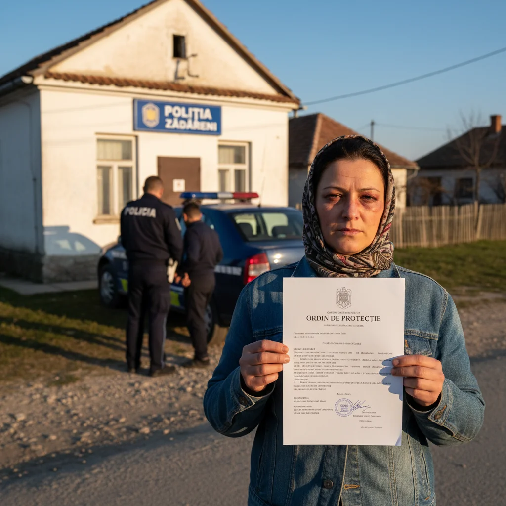 Ordin de protecție emis la Zădăreni, județul Arad, după un caz de violență domestică