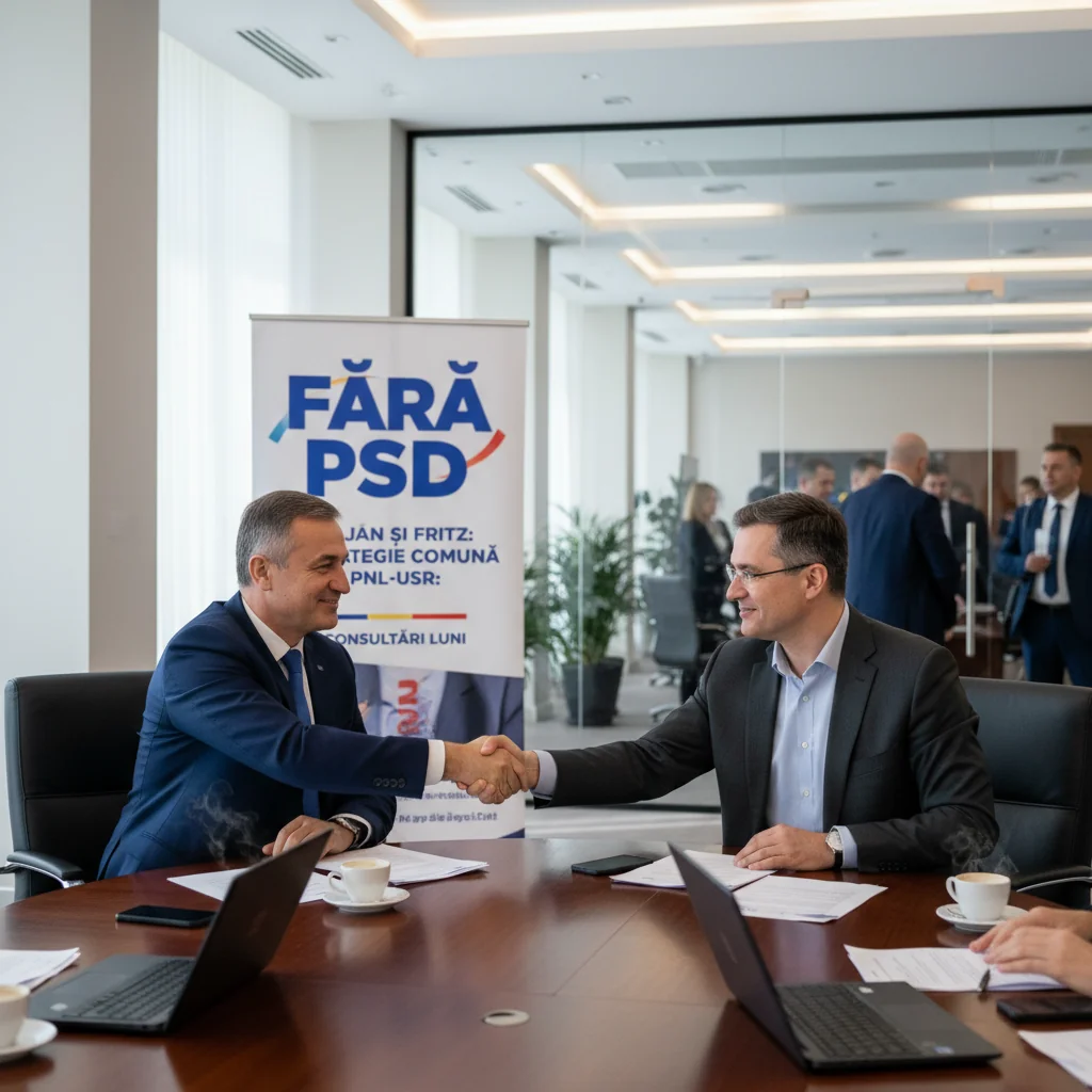 PNL și USR colaborează la strategia fără PSD pentru luni