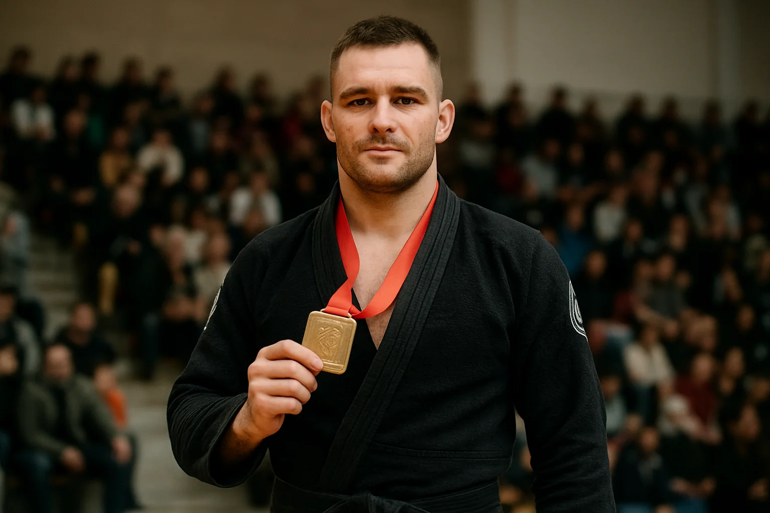 Polițist arădean, medalii la Brazilian Jiu-Jitsu Control Open