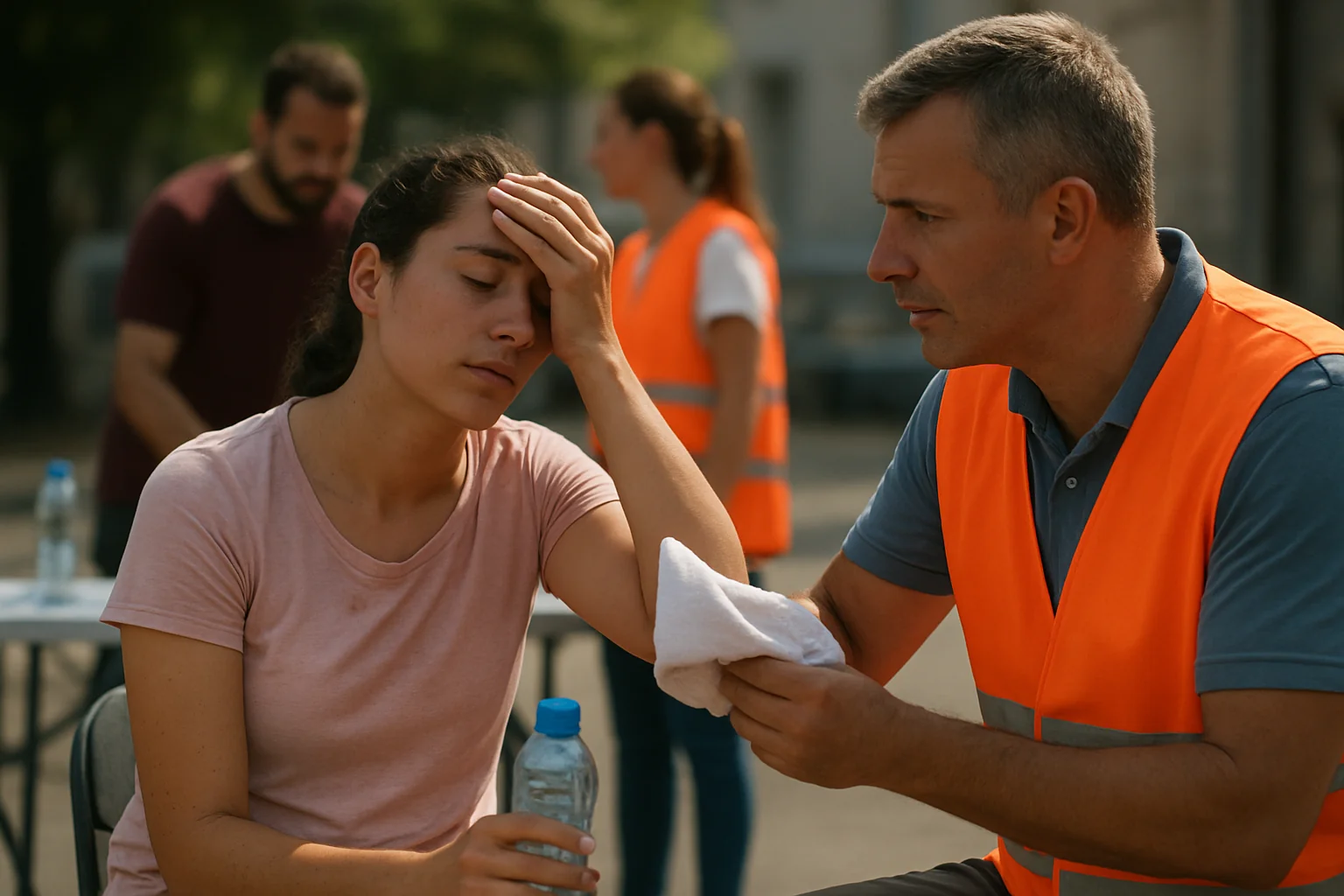 Primăria activează puncte de ajutor pe caniculă