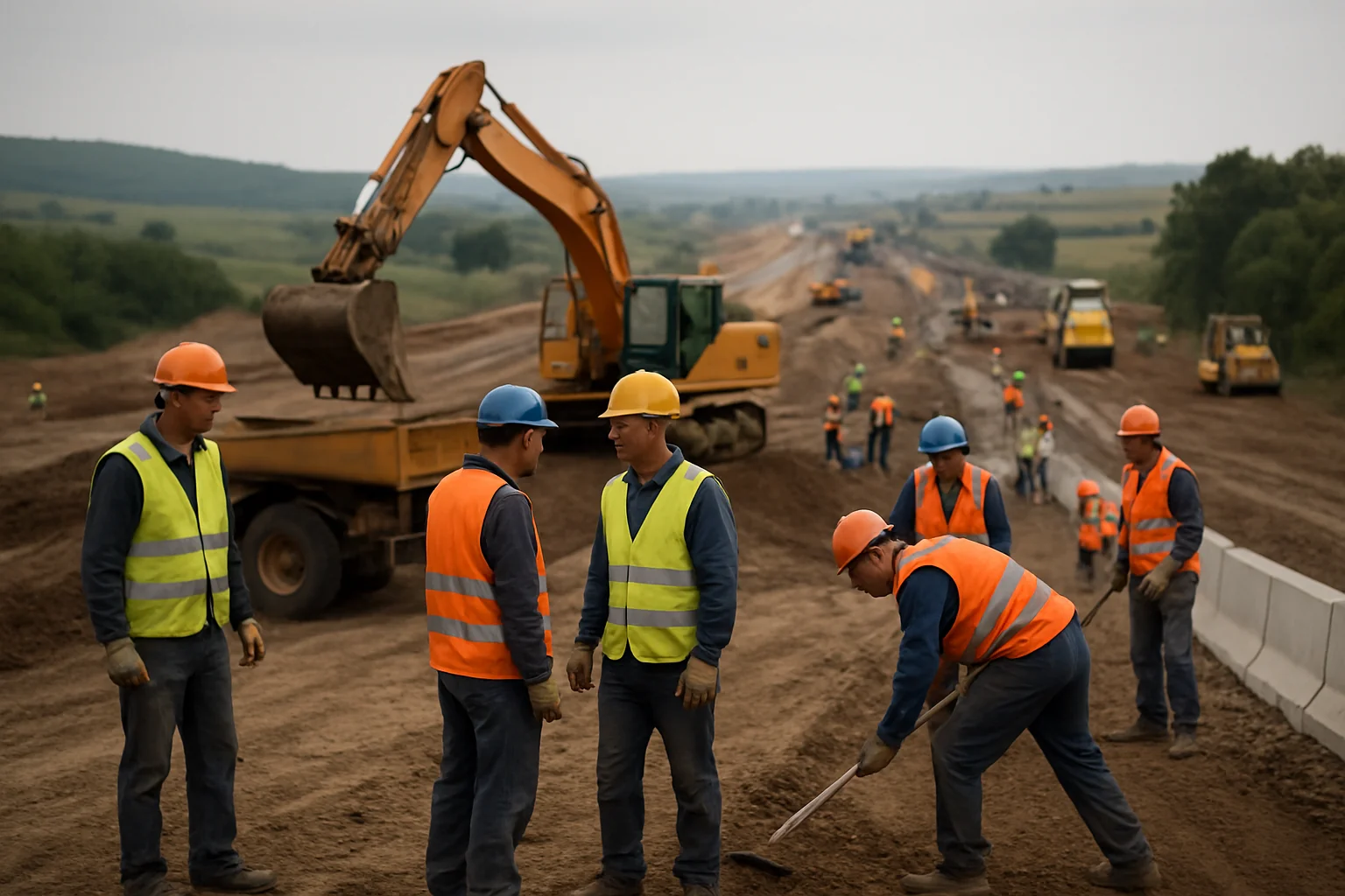 Progres 68% la Autostrada A1 Margina-Holdea