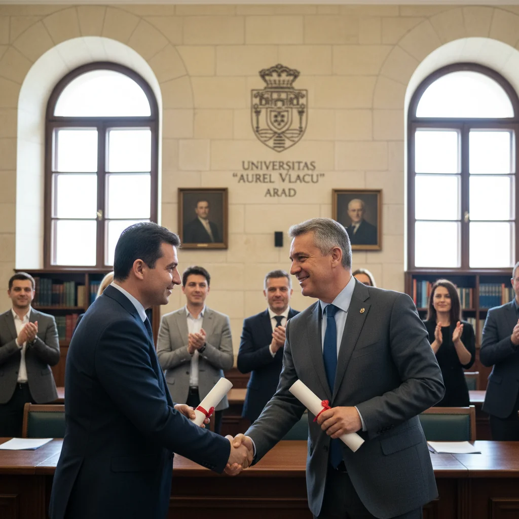 Rectorul Universității „Aurel Vlaicu” din Arad este repus în funcție după o decizie definitivă a ÎCCJ