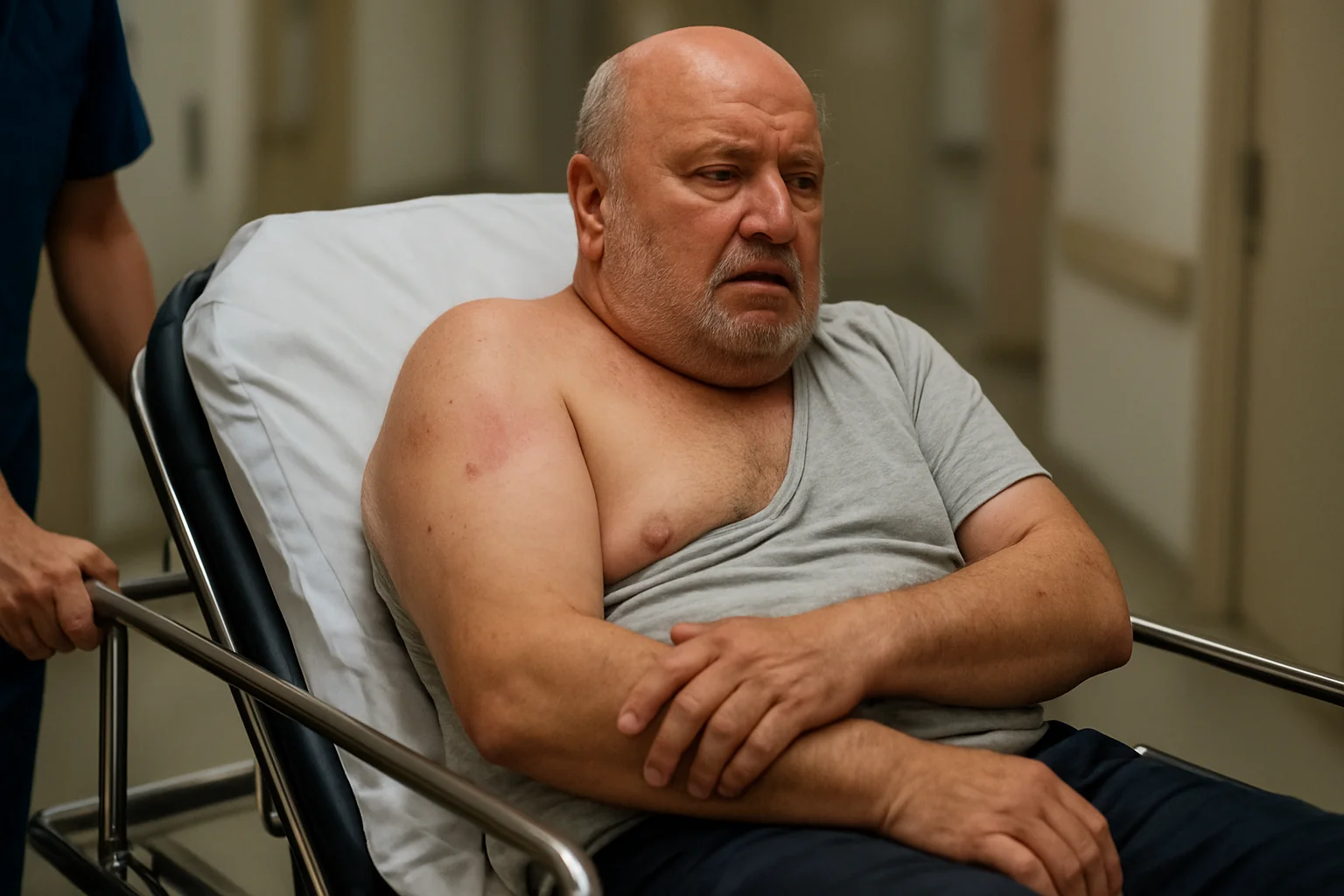 Rică Răducanu, internat după un accident pe litoral