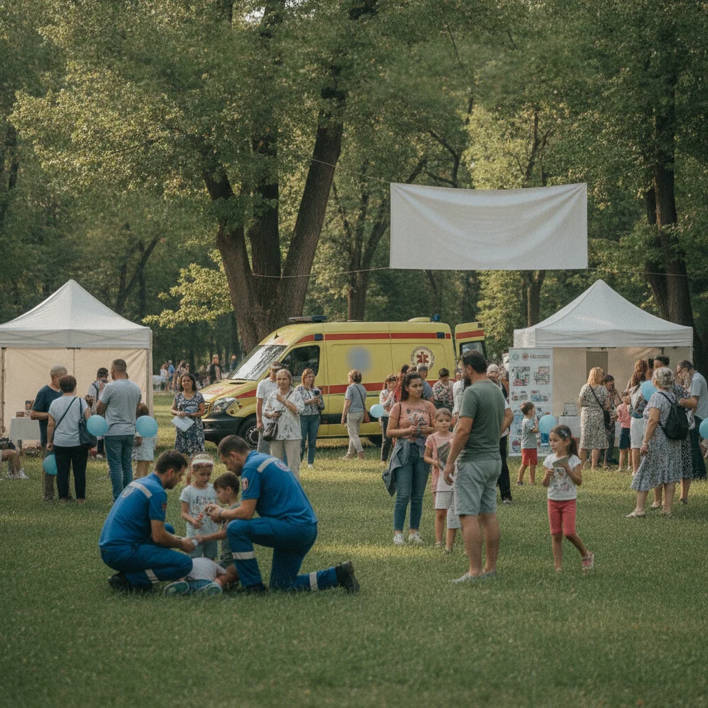 SAJ Arad invită la Ziua Ambulanței: Paradă și ateliere de prim ajutor