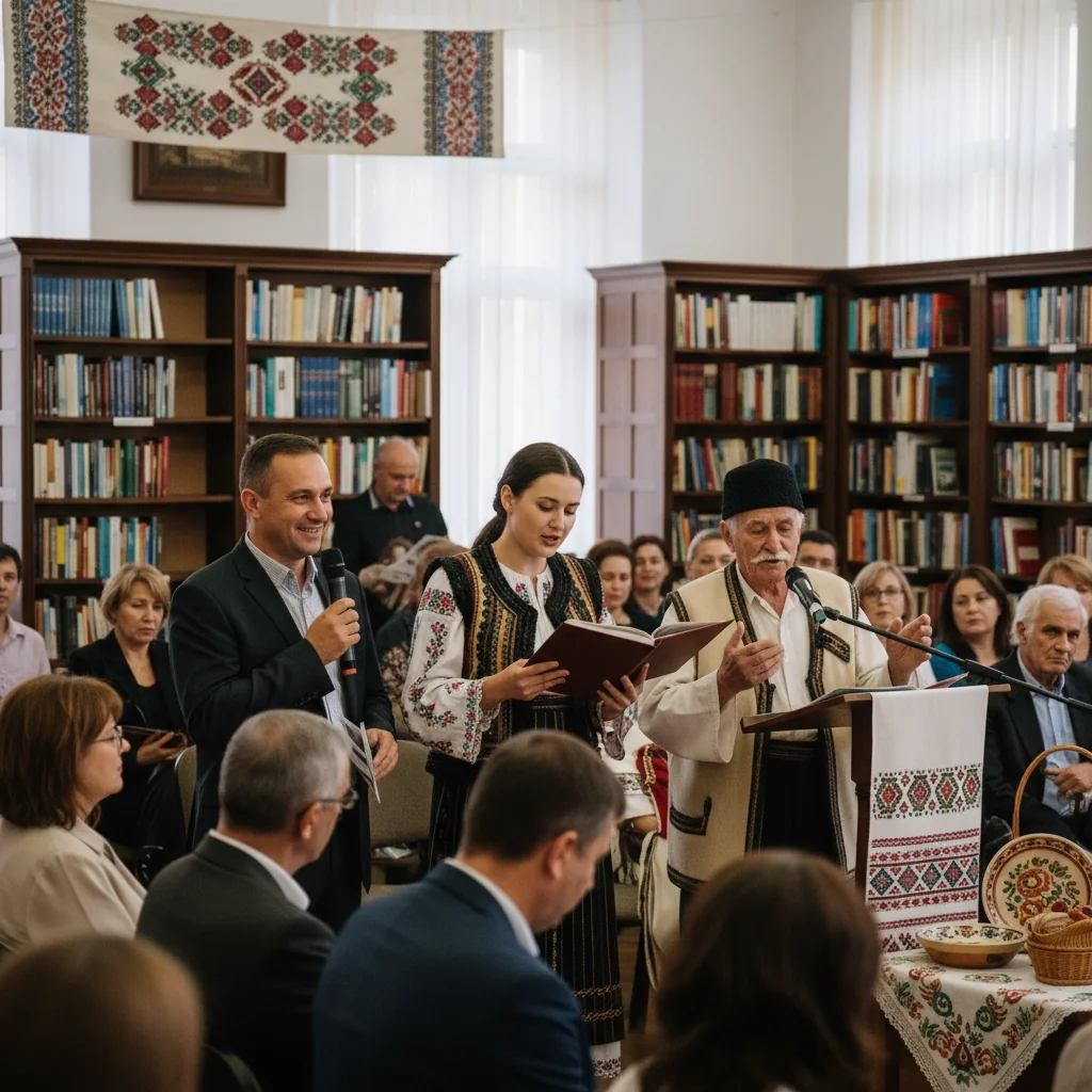 Seară de tradiție și poezie în grai la Biblioteca Județeană „A. D. Xenopol” din Arad