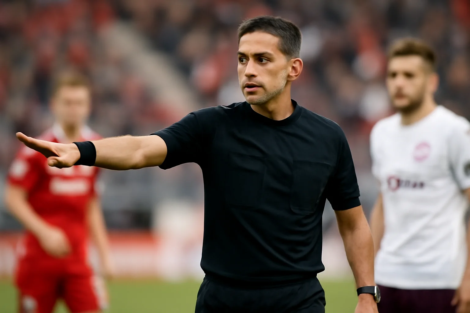 Sebastian Colţescu, la centru pentru derby-ul UTA Arad – Rapid Bucureşti