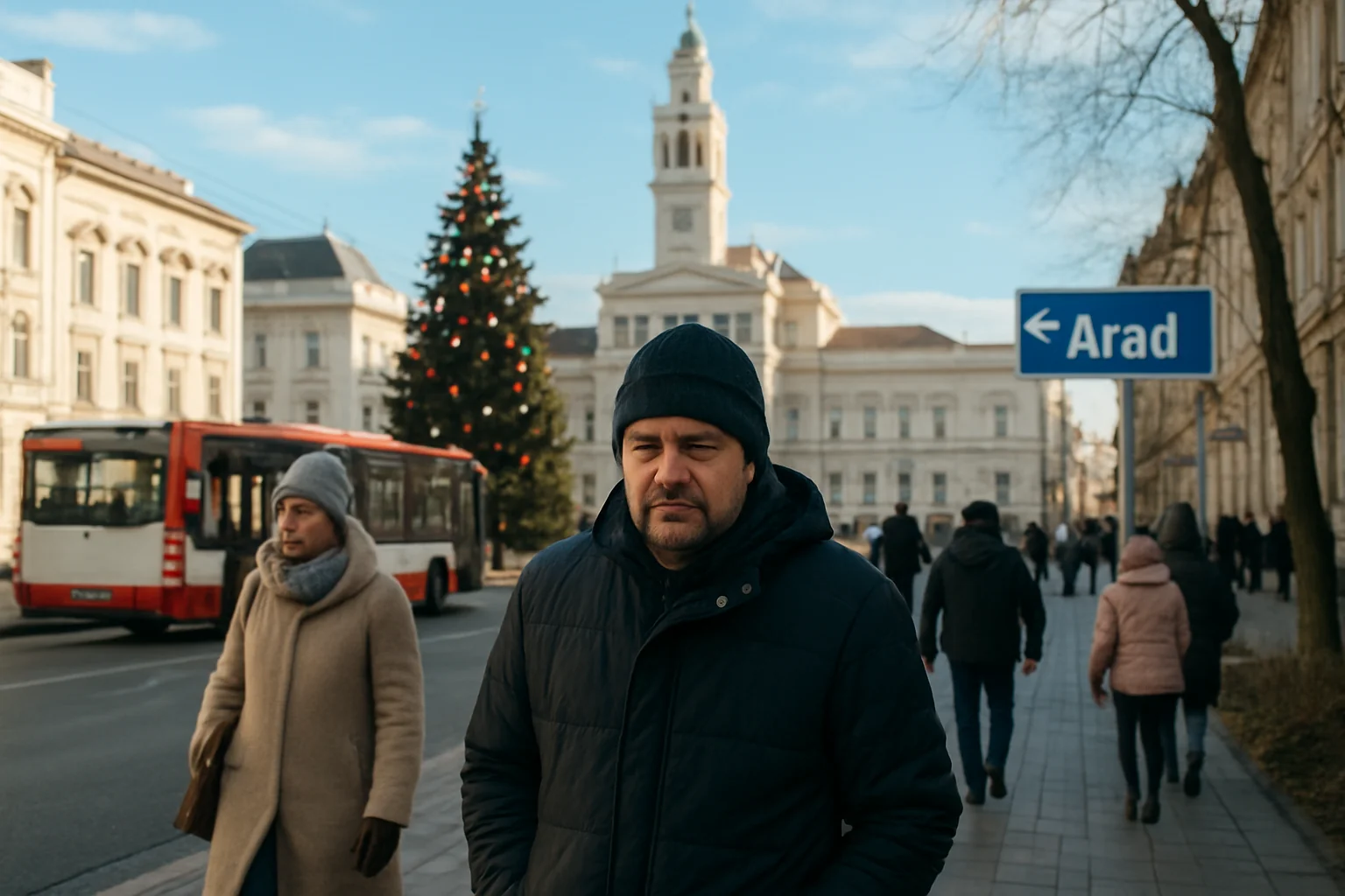 Servicii publice și evenimente locale în Arad în prima zi a anului 2026