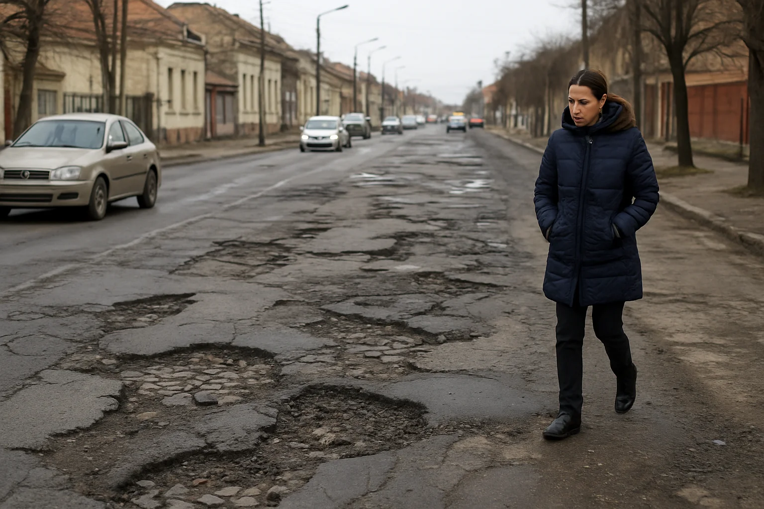 Situația actuală a infrastructurii rutiere din Arad – 16 martie 2026
