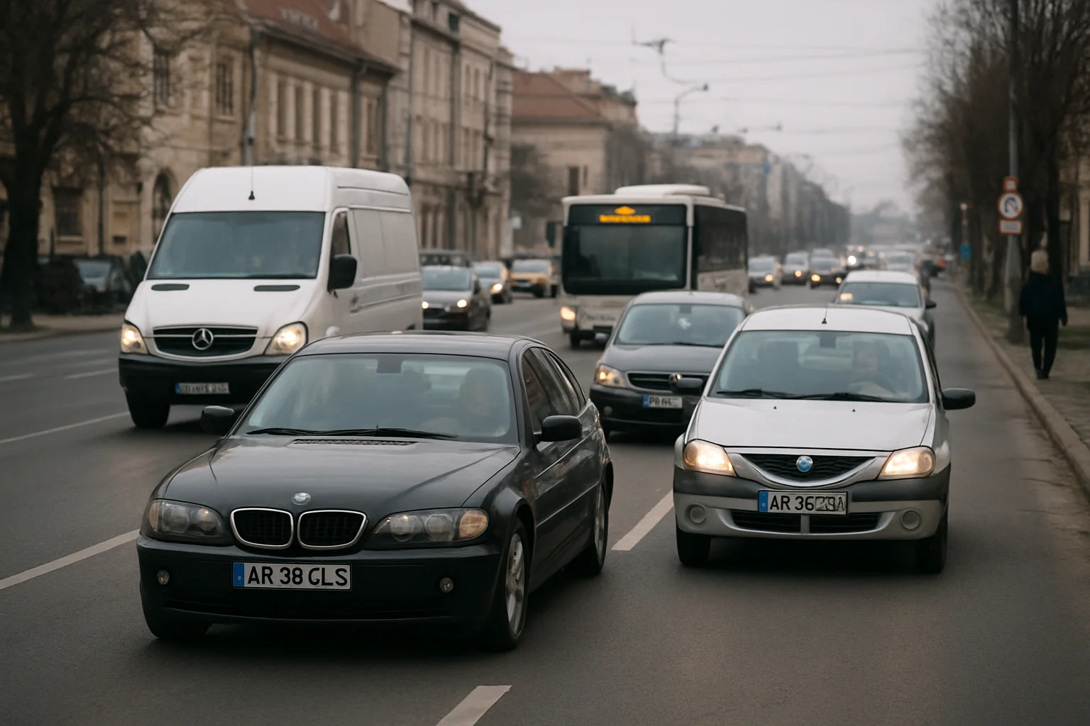 Situația traficului și recomandări pentru șoferii din Arad – 23 martie 2026