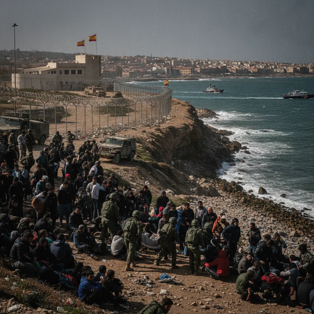 Spania mobilizează trupe în Ceuta pe fondul unei noi crize migratorii; Italia amenință cu suspendarea Schengen