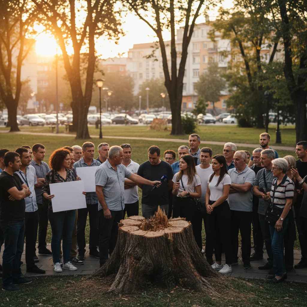 Tăierea ilegală a arborilor din orașe – posibila pedeapsă cu închisoarea
