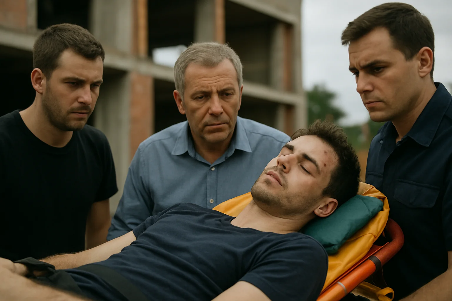 Tânăr grav rănit după căderea de pe acoperiș la Deva