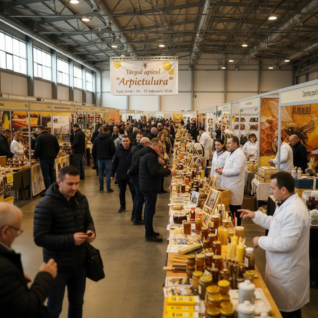Târgul apicol „Arpicultura” revine la Expo Arad în februarie 2026
