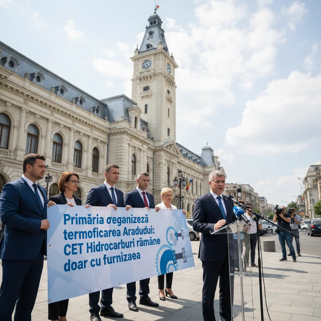 Termoficarea Aradului va fi reorganizată de Primărie