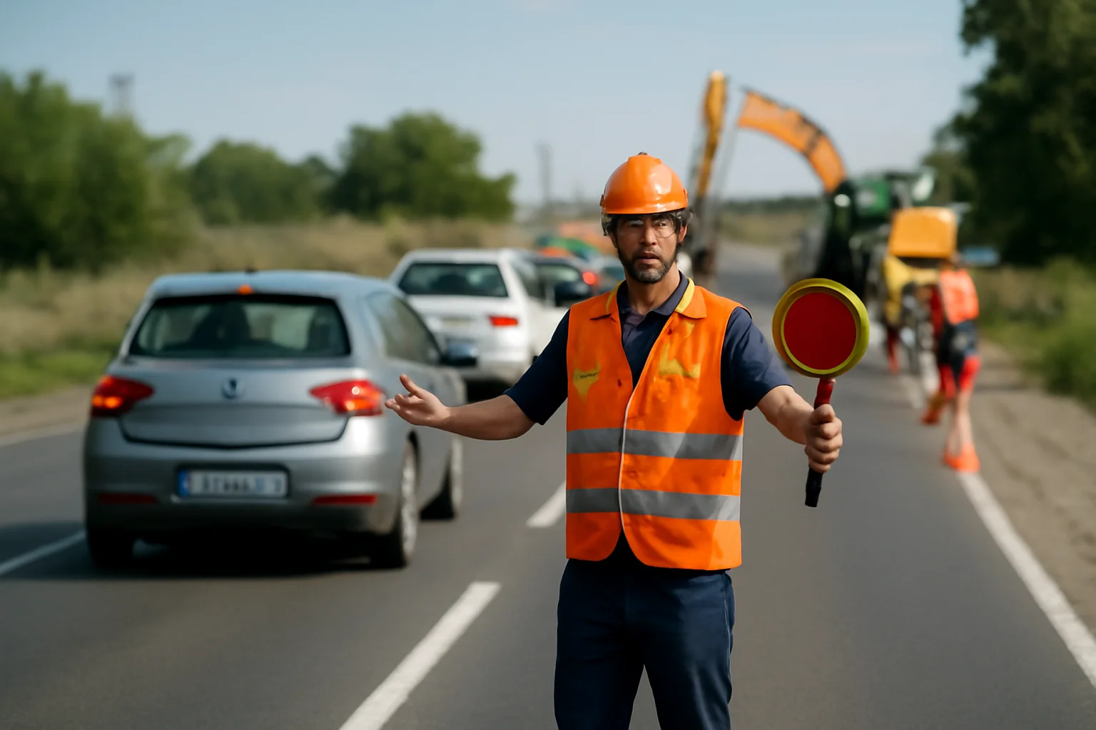Trafic dirijat pe DN 79 la Arad, între Arad și Chișineu-Criș, din cauza lucrărilor la carosabil