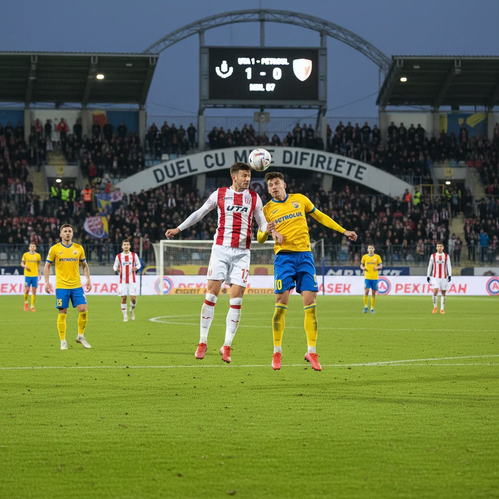 UTA întâlnește Petrolul într-un meci decisiv pentru accederea în play-off