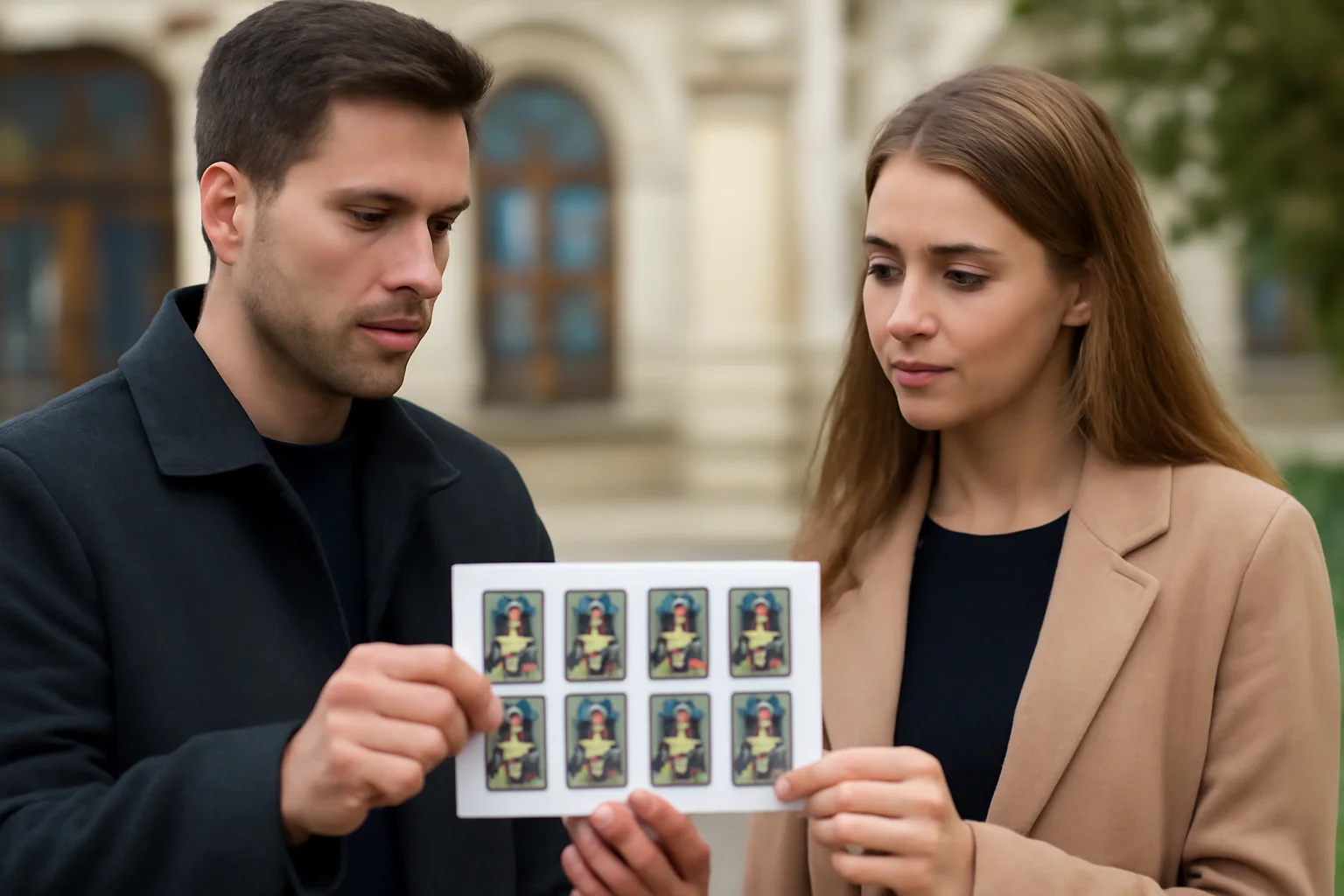 Vitraliile Primăriei Arad, incluse într-o nouă emisiune de timbre naționale