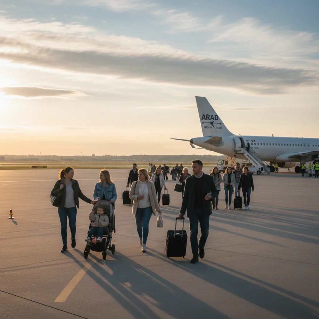 Zboruri din Arad spre Berlin și Paris, rapid și comod